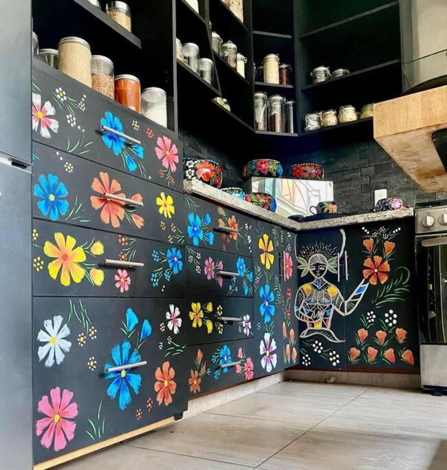 Luxurious Mid Century Modern Folk Art Home Ciudad de México Exterior foto