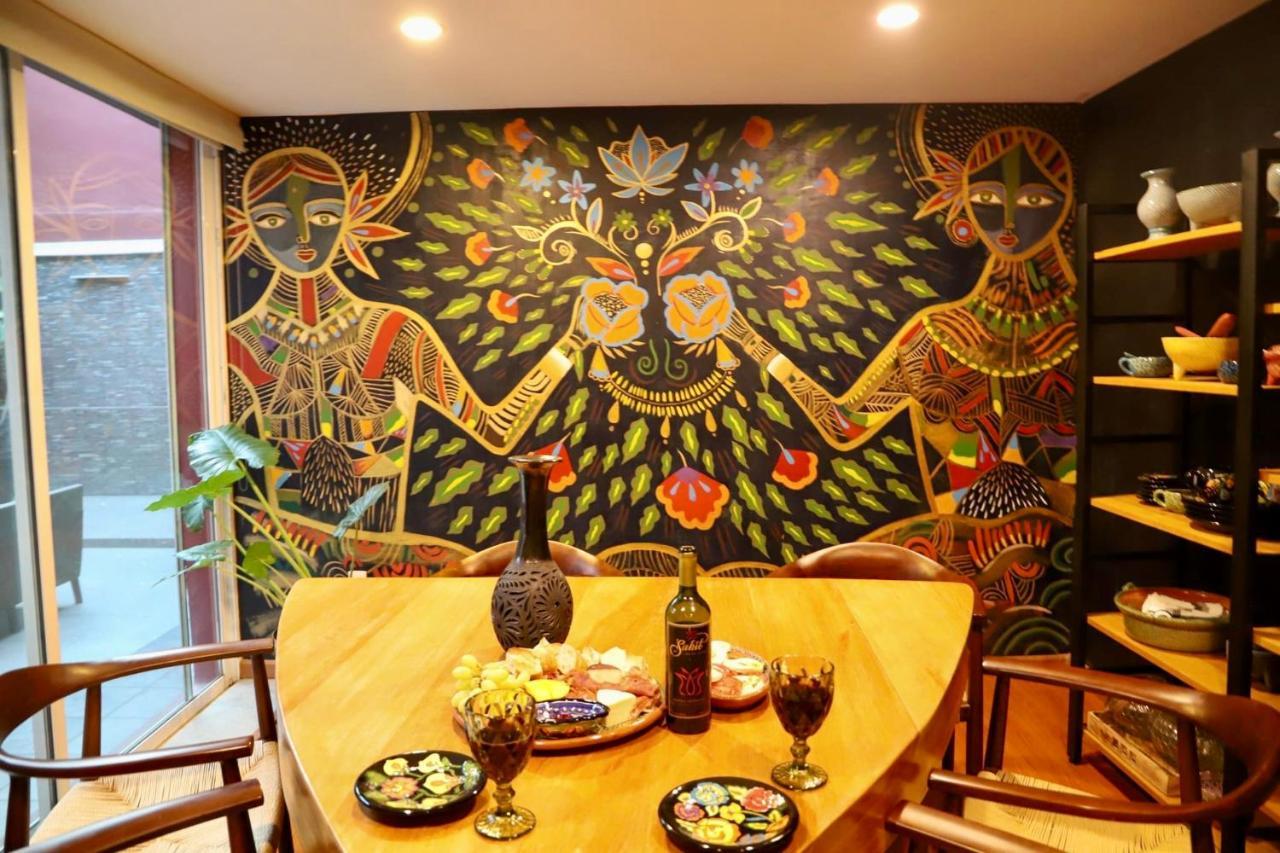 Luxurious Mid Century Modern Folk Art Home Ciudad de México Exterior foto